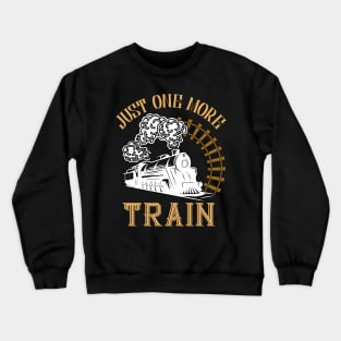 Funny Model Railway Lover Locomotive Crewneck Sweatshirt